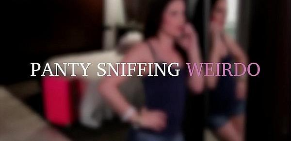  Panty sniffing weirdo Kate England and Jenna J Ross